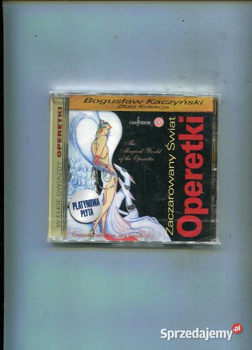 Zaczarowany Świat Operetki Platynowa Płyta Płyty i kasety Szczecin