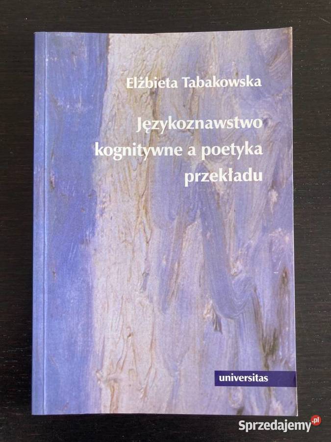 Elżbieta Tabakowska Językoznawstwo kognitywne a Elbląg