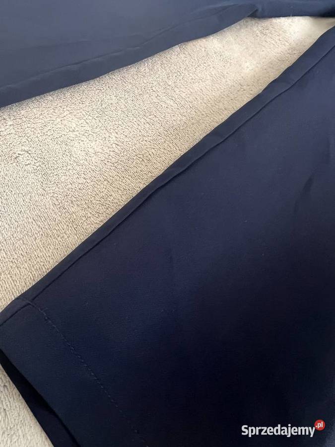 Spodnie garniturowe chinosy granatowe podkarpackie Jasło sprzedam