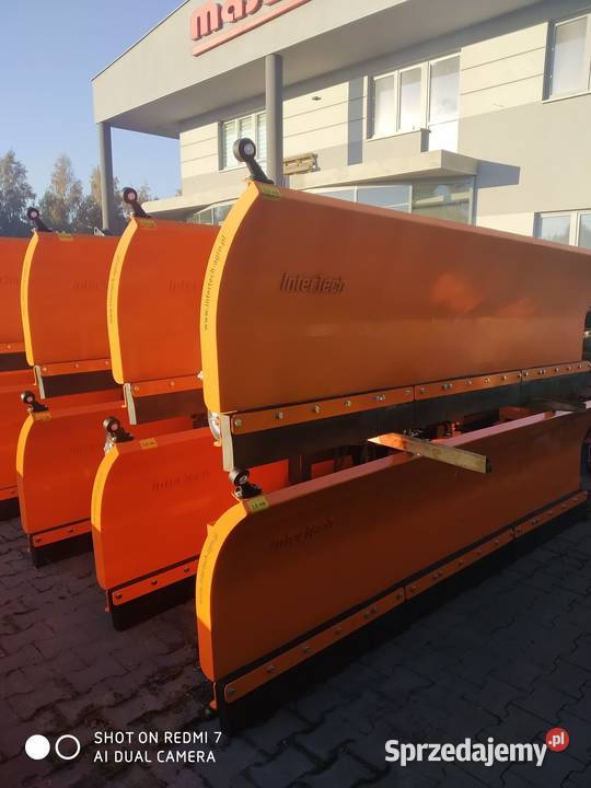 Pług do śniegu InterTech prosty PSSH04 szer 3 m Miechów