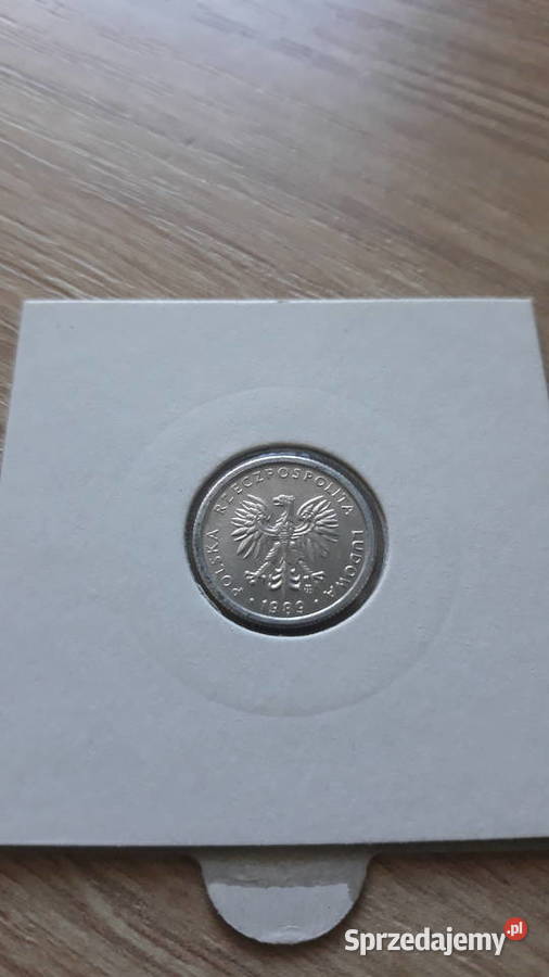 1 złoty 1989 r i 1990 rmennicze Konin