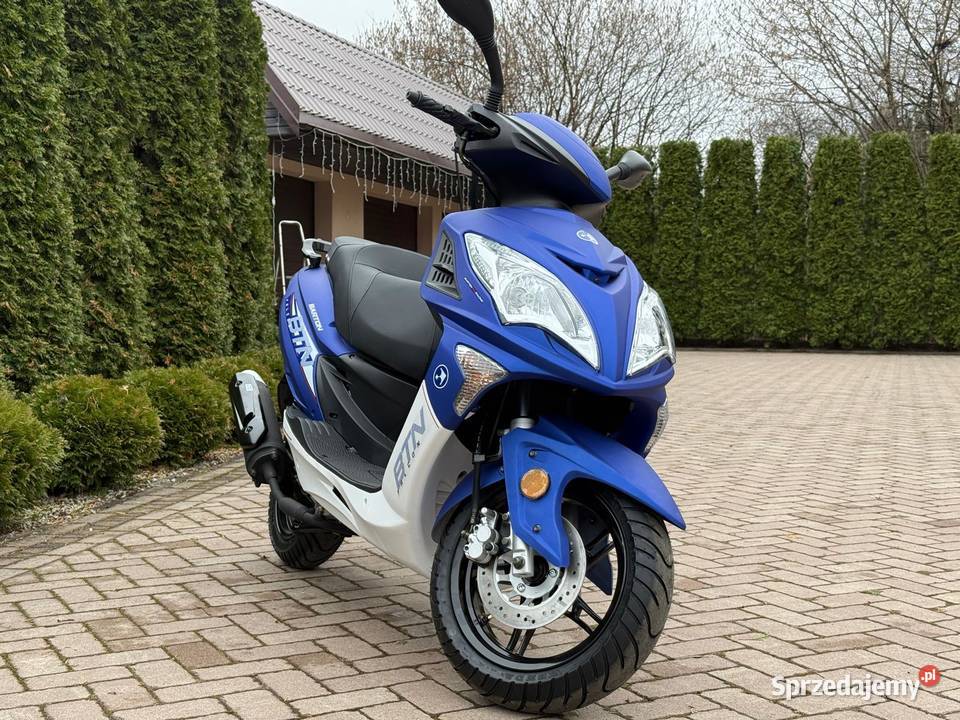 SKUTER BARTON FALCON 50cc duży XXL NOWY 4T skuter Zambrów