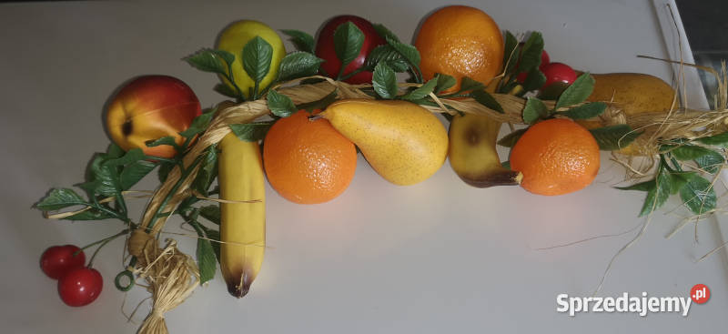 Sztuczne owoce do dekoracji