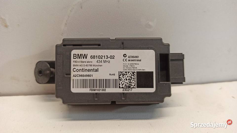 BMW 7 G11 MODUŁ STEROWNIK FAL PILOTA 6810213