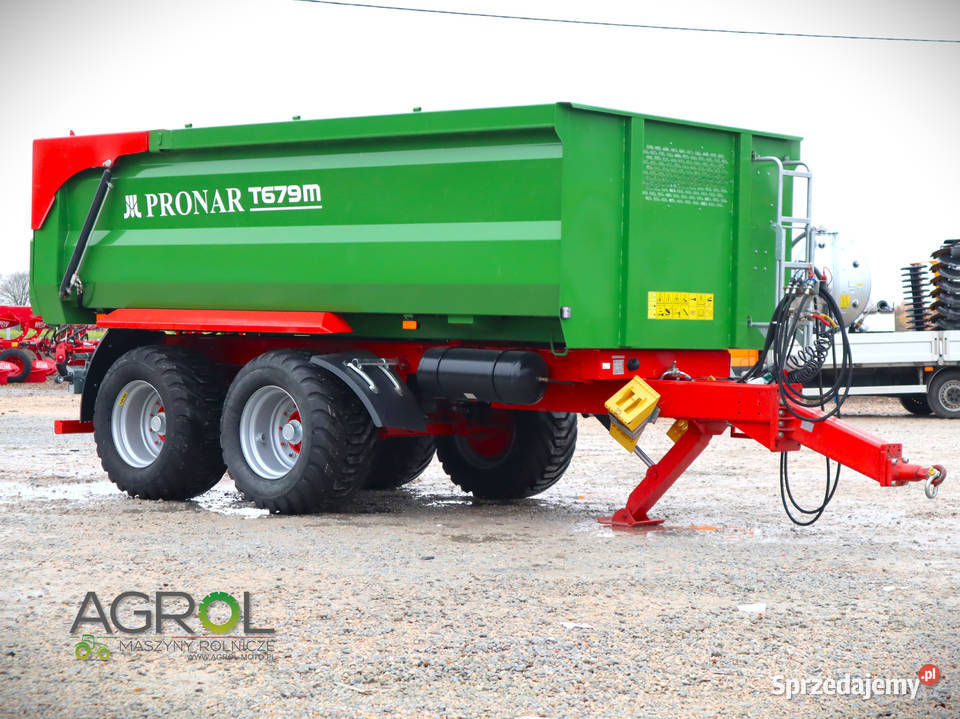 Przyczepa Pronar dwu osiowa T6532 6t PT606 PT608