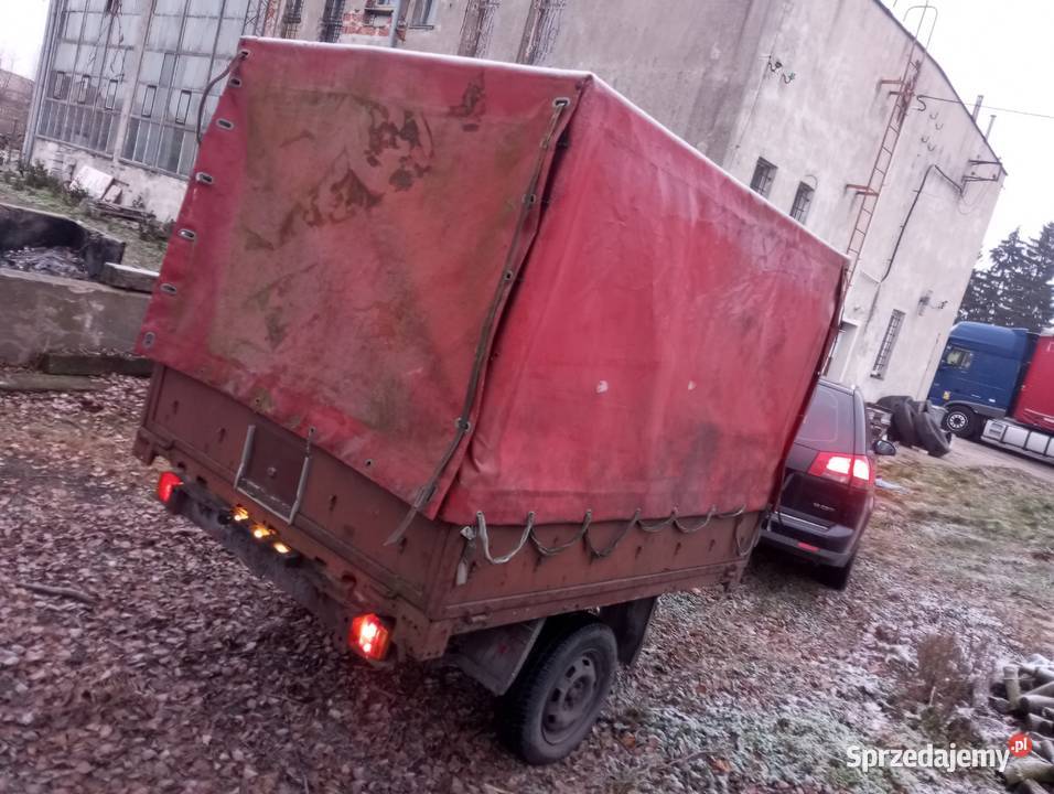 Przyczepka samochodowa plandeka Świecie nad Osą