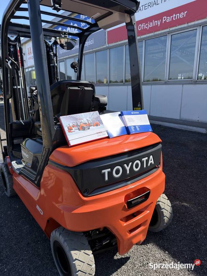 elektryczny wózek widłowy Toyota Traigo 48 Katowice