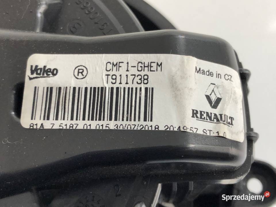 DMUCHAWA NAWIEWU RENAULT GRAND SCENIC IV T911738 sprzedam