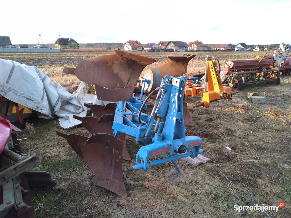 Pług LEMKEN 3 skibowy obrotowy Pługi lubelskie Aleksandrów