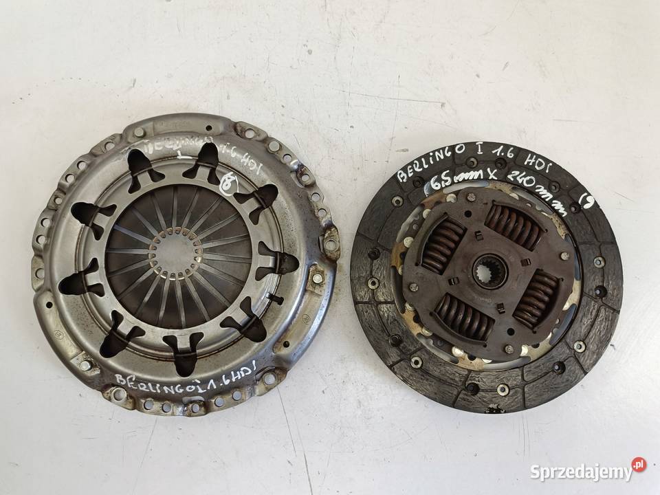 Citroen Berlingo I 16 HDI DOCISK TARCZA sprzęgło lubelskie Chełm