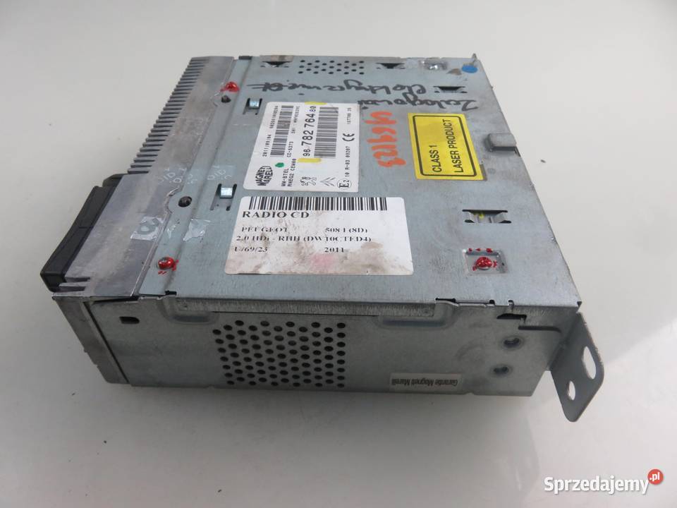 RADIO PEUGEOT 508 I 8D 9666090780 sprzedam