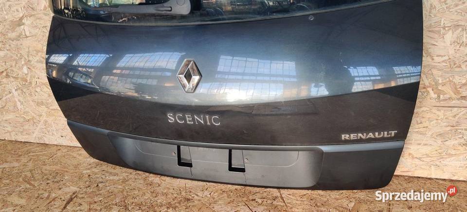 TYLNA KLAPA BAGAŻNIKA TYŁ SZYBA POKRYWA RENAULT Rudziniec