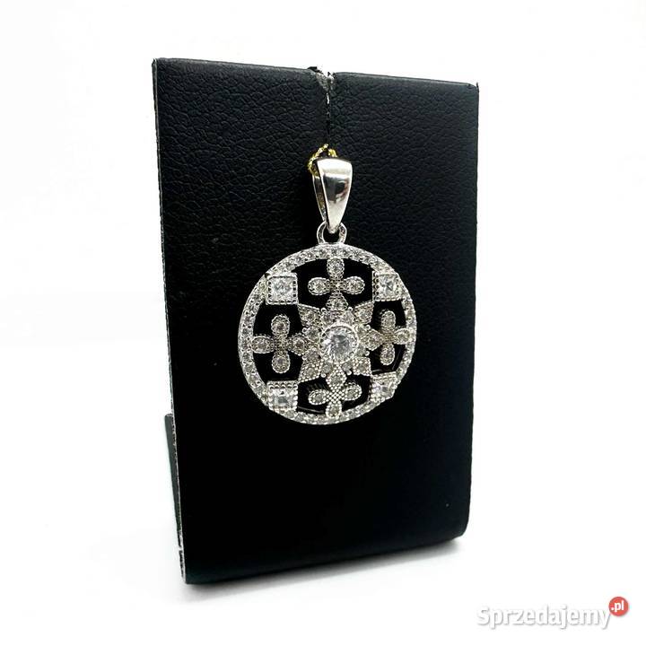 Nowa Srebrna Rodowana Zawieszka Próby 925 26g Wisiorki Elbląg