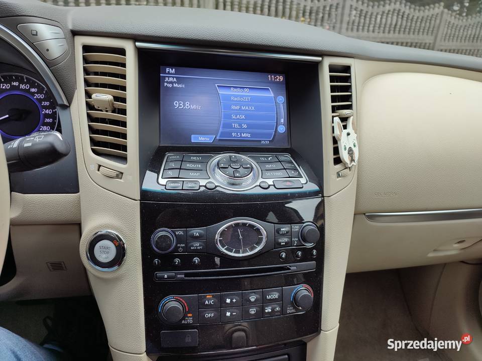 Infiniti qx70 37v6LPG Salon Polska Bezwypadkowy Mysłów sprzedam
