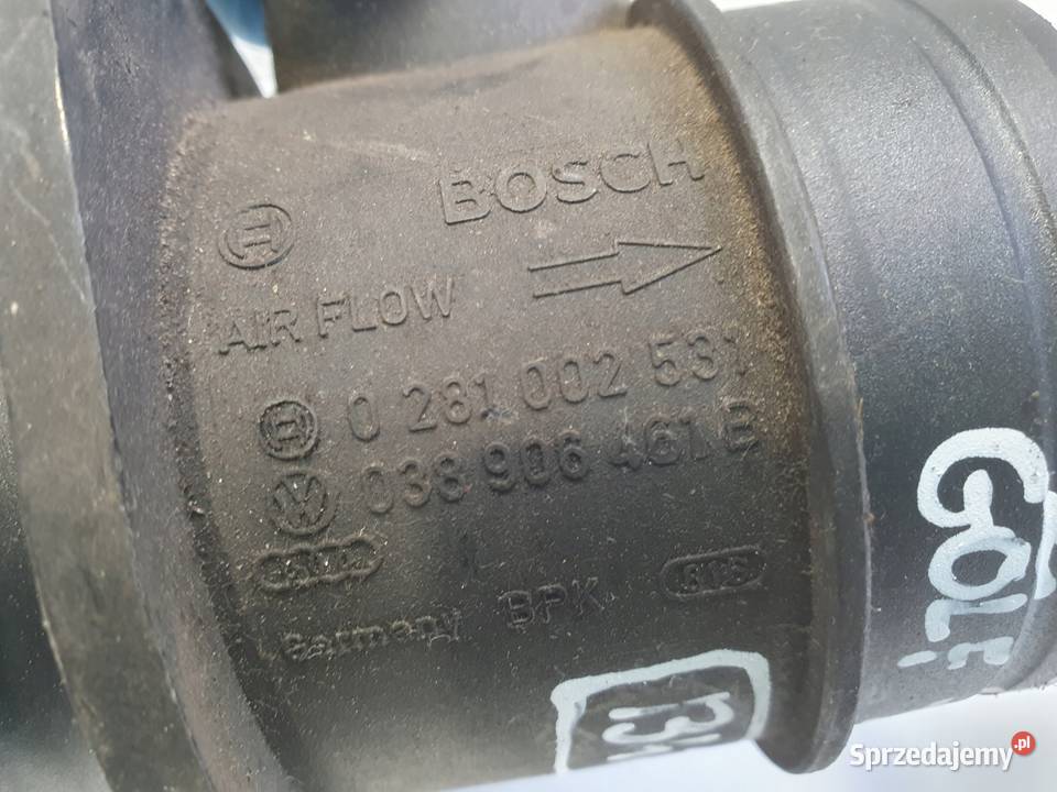 PRZEPŁYWOMIERZ VW Golf IV 19 TDI POWIETRZA Rudka