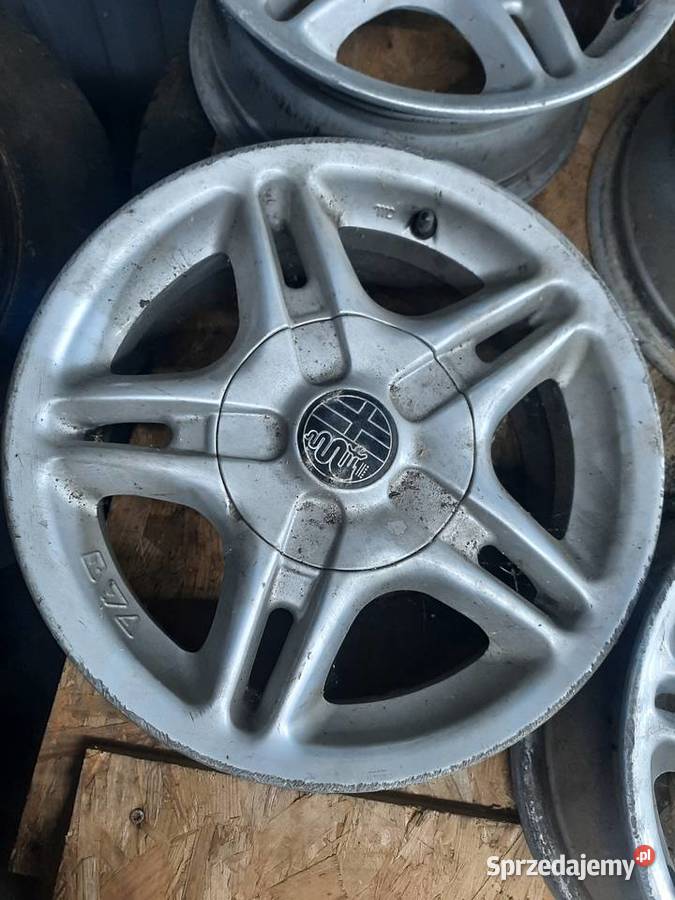 Alfa Romeo Fiat komplet alufelg R14 4x98 ET36 Samochodowe Ksawerów
