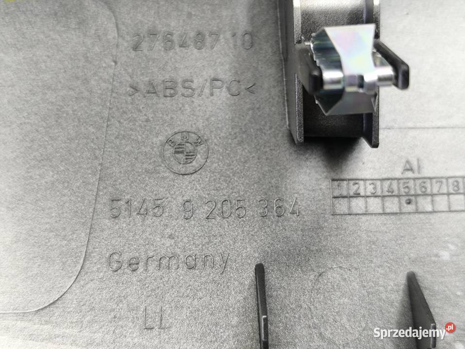 KRATKA KONSOLI DEKOR BMW F20 F21 9205364 wielkopolskie sprzedam