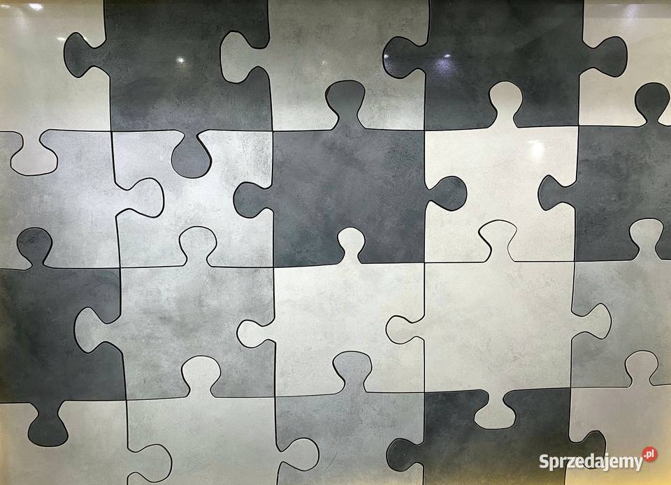 Puzzle 3D GRES dekoracja ścian podłogi NA WYMIAR Łask sprzedam