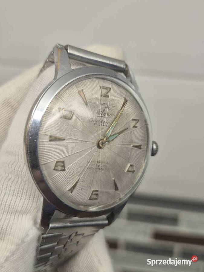 Zegarek vintage Atlantic Worldmaster Chorzów
