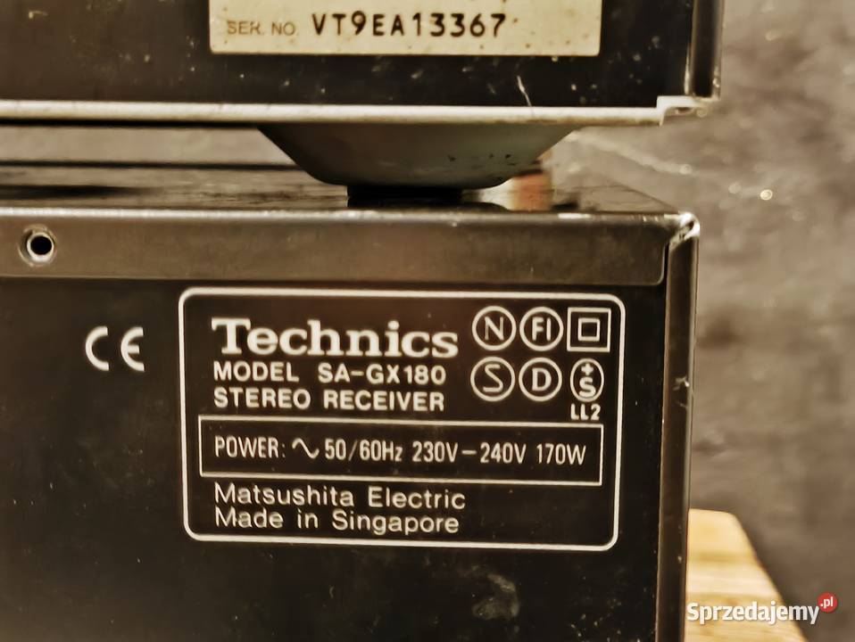 Technics 180Procesor 90 CD 490gramofonBang Goleniów