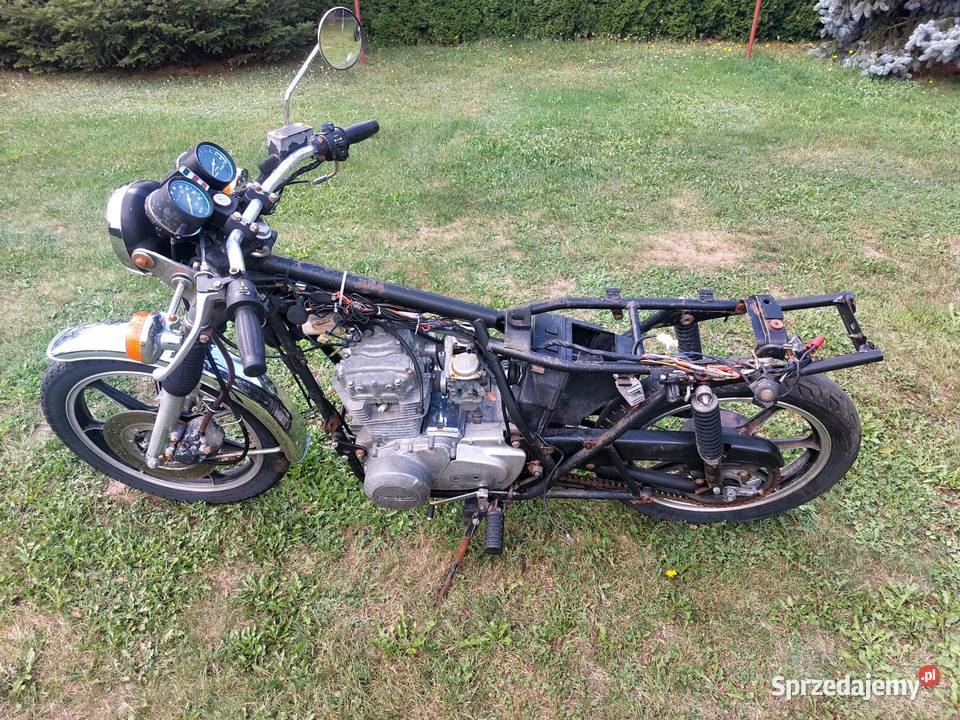 Kawasaki Z400 silnik gaźniki części Bobber uszkodzony Sieciechów