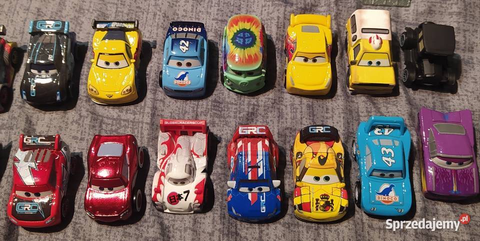 Disney Pixar Cars Auta Mattel 55 sztuk pomorskie Gdańsk