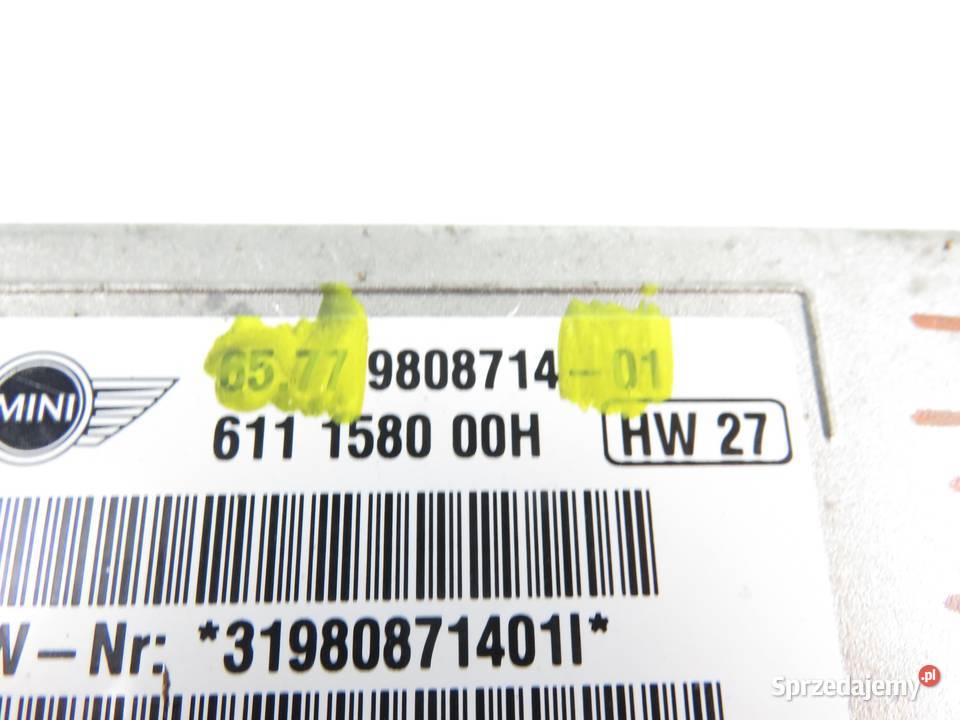 MODUŁ AIRBAG MINI MINI CLUBMAN R55 9808714 małopolskie