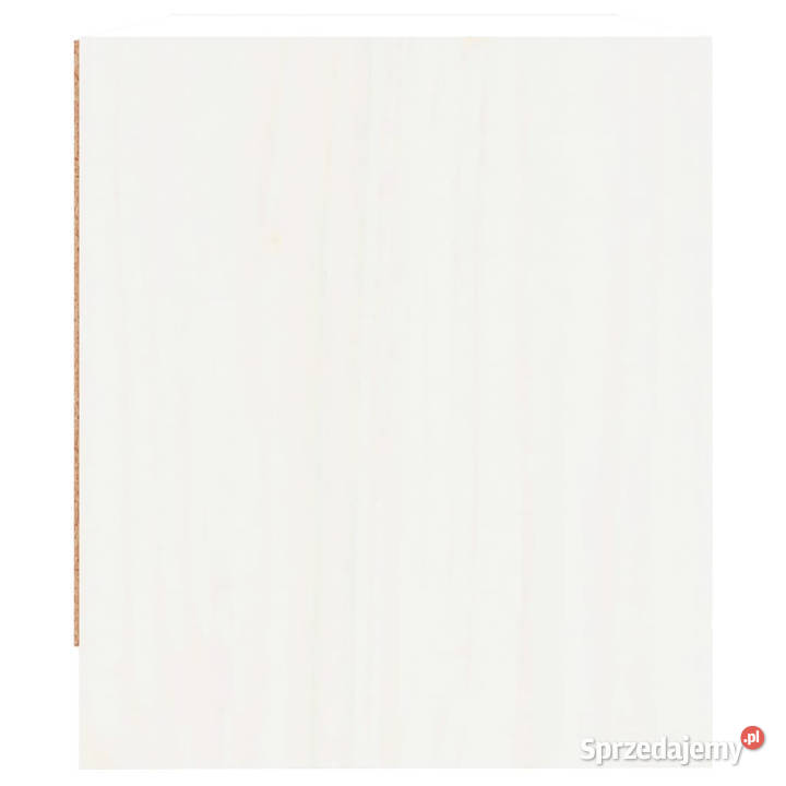 Szafki nocne 2 białe 40x31x355 lite drewno Warszawa