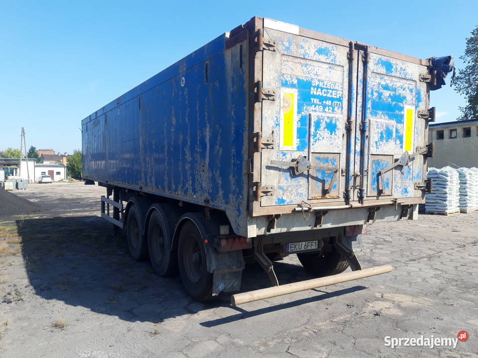 Naczepa firmy mega wywrotka 38m3 łódzkie Krośniewice