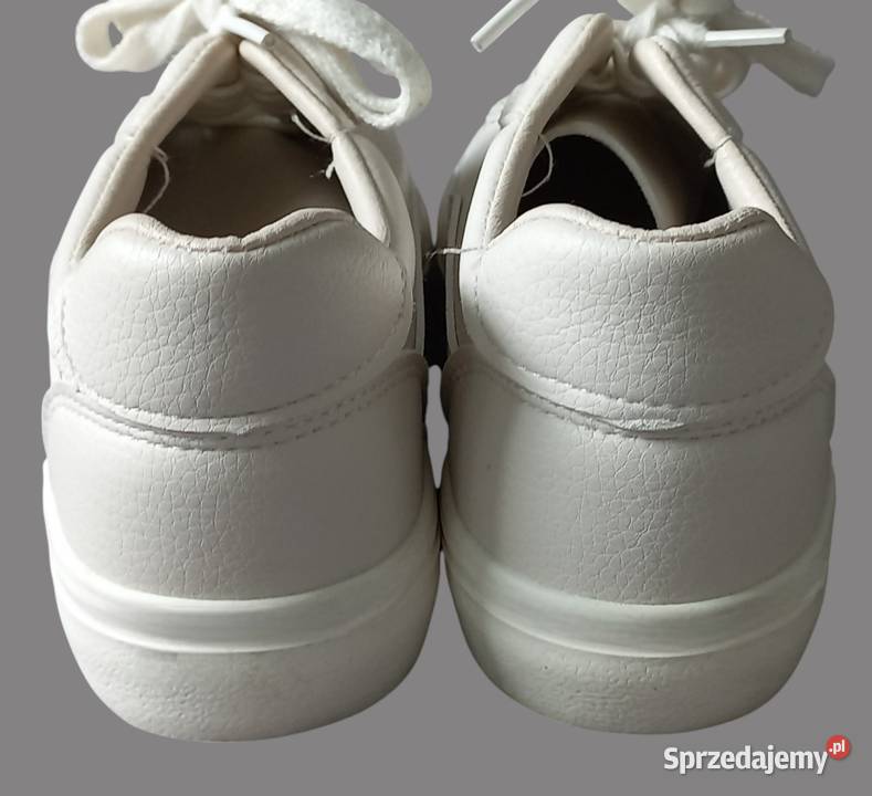 Trampki damskie białe klasyczne niskie Chrzanów