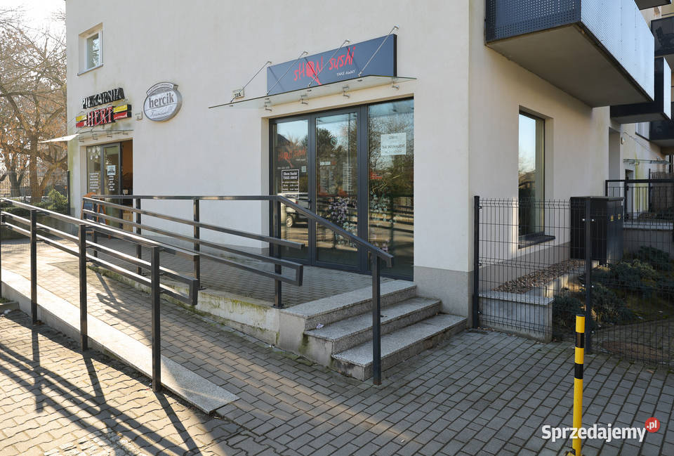 Lokal 37m2 z witryną na główną ulicę Sołtysowice parter Nieruchomości Wrocław