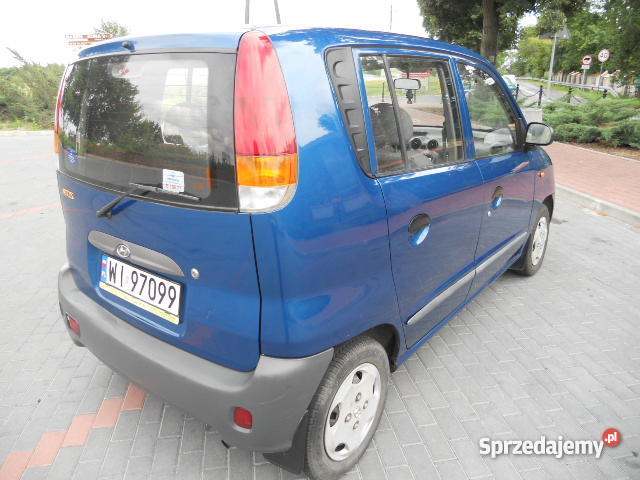 Hyundai Atos poj 10 prod 1999 1850km Strzyżew