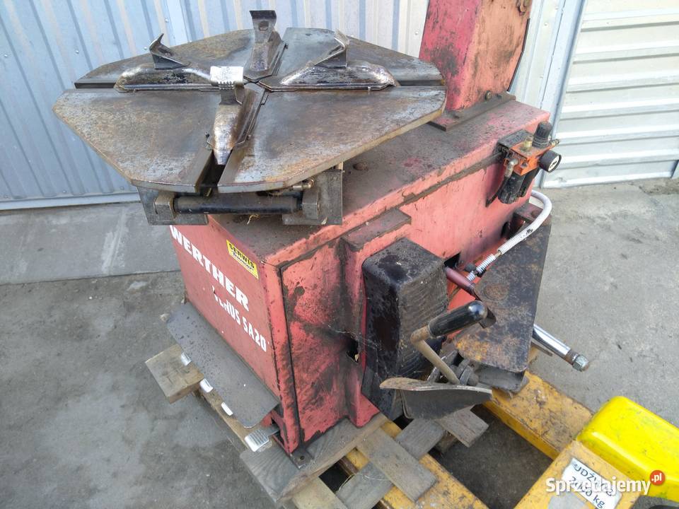 Montarżownica do kół sam osobowych