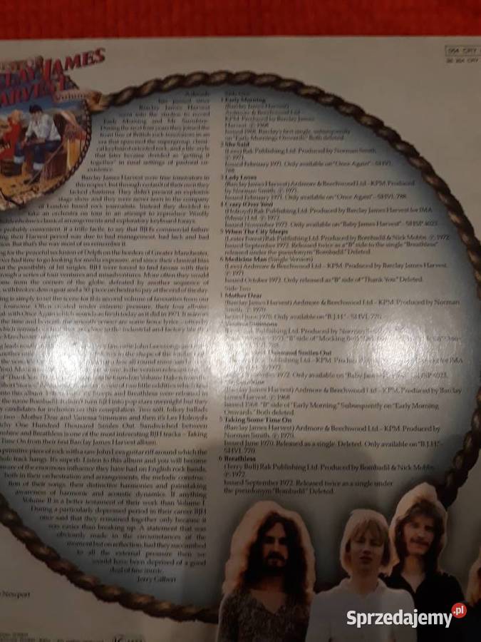 fanów oglądania okładek winyli BARCLAY JAMES podkarpackie Rzeszów
