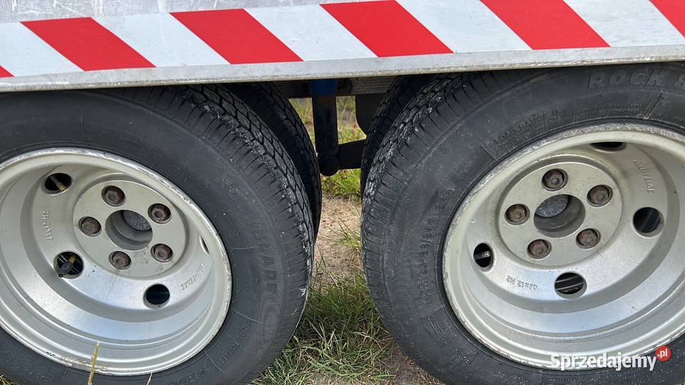 laweta aluminiowa uchylna kładziona koła Parczew