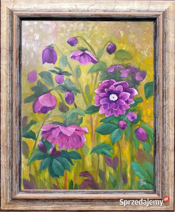 Obraz olejny Ciemierniki Lublin sprzedam