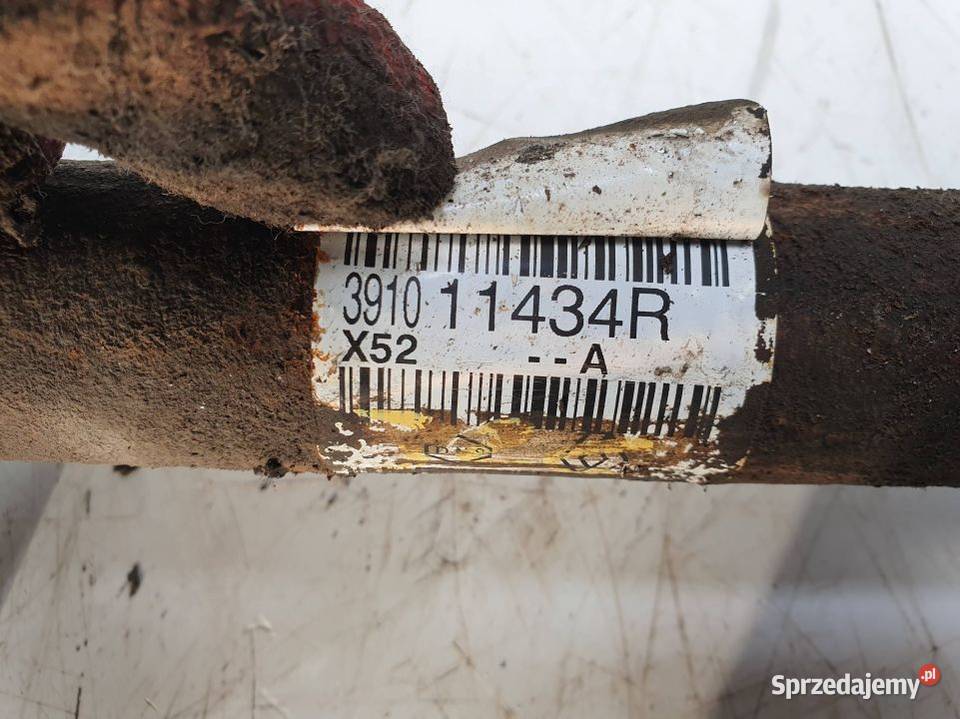 PÓŁOŚ LEWA PRZÓD DACIA SANDERO II 391011434R