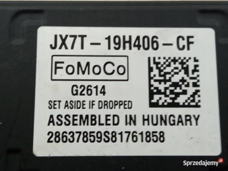 KAMERA PRZÓD ASYSTENT PASA JX7T19H406CF Ford