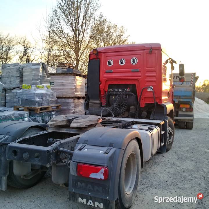 MAN 18400 hydraulika wersja budowlana TGA nie 400KM Ciągniki siodłowe Samochody ciężarowe Kraków