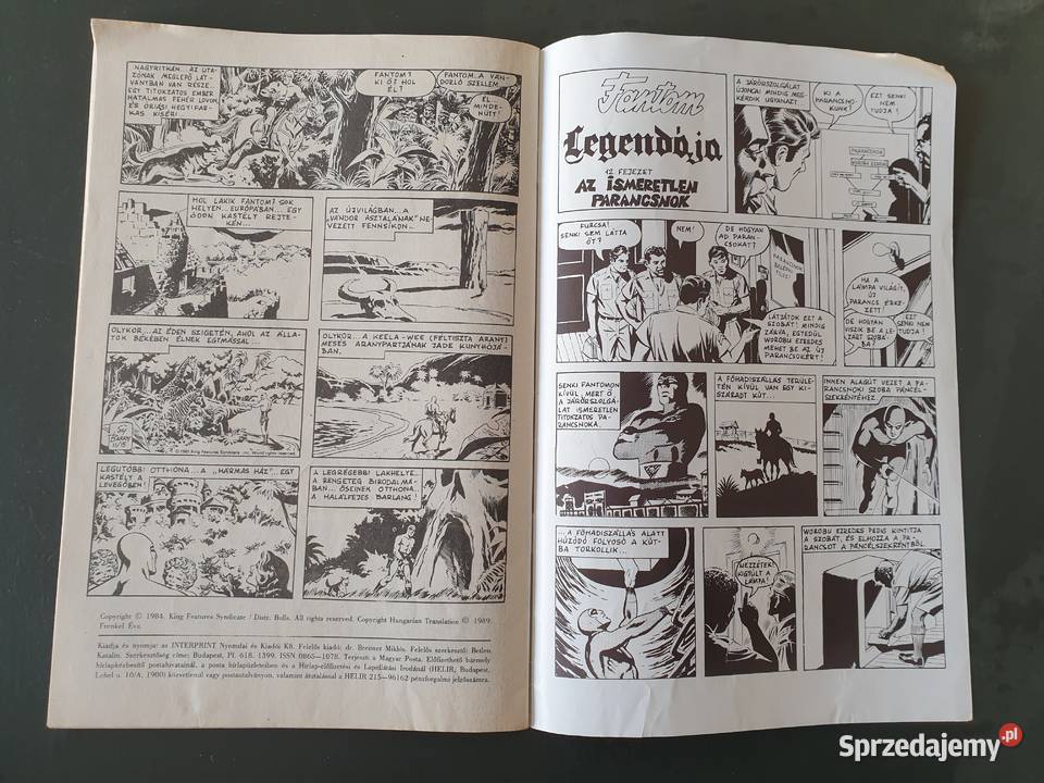 Fantom komiks w języku węgierskim