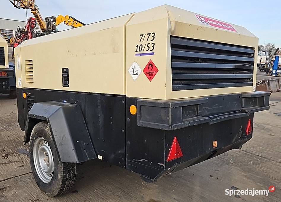 Sprężarka śrubowa DOOSAN 773 2020 r 535 h Pozostałe Mszana Dolna