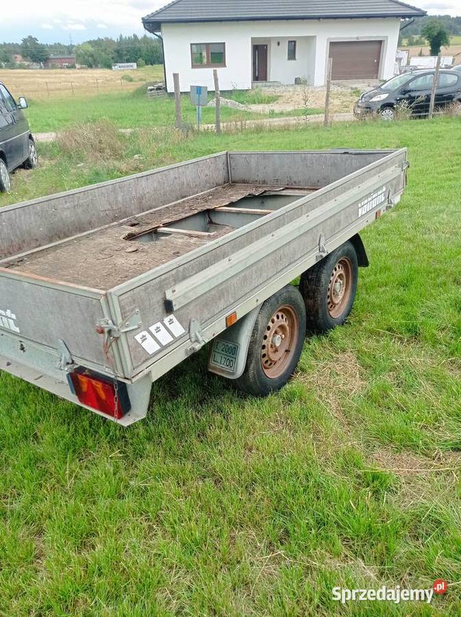 Przyczepka 260x150 Ładowność 2t Starkowa Huta sprzedam