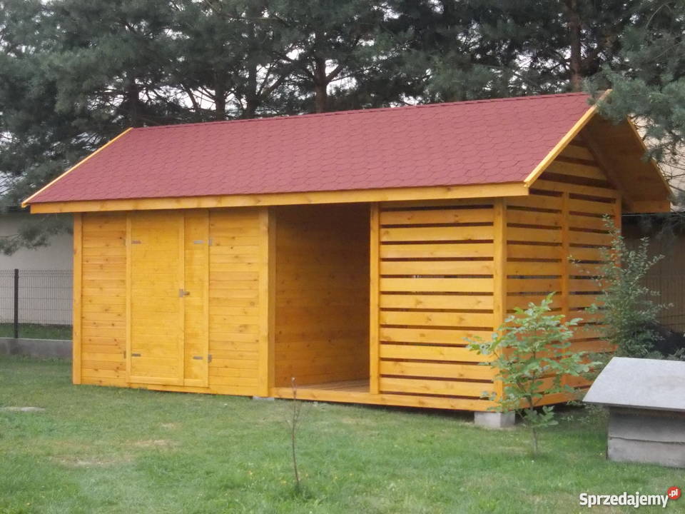 Domki narzędziowe drewutnie wiaty podkarpackie sprzedam