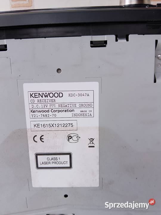 Radio samochodowe Kenwood KDC3047 CD MP3 AUX RDS Radioodtwarzacze Sławniów sprzedam