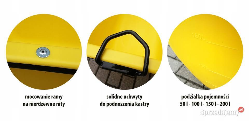 Kalfas budowlany na 200l zaprawy mocny z Kraków