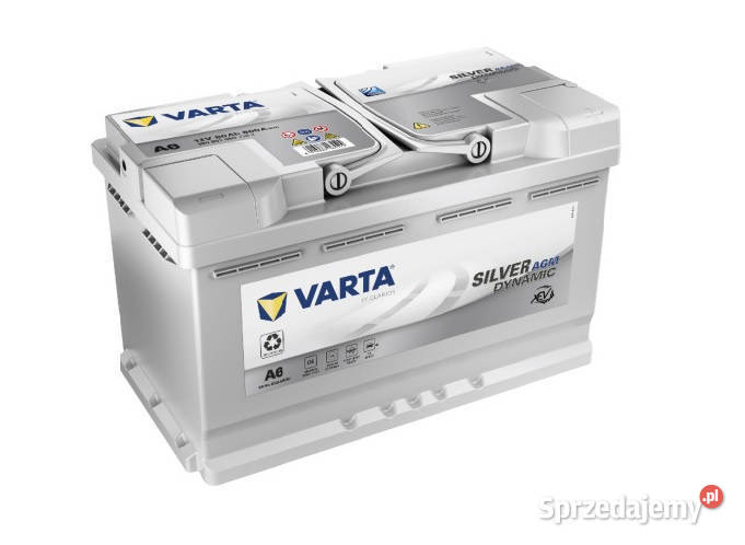 Akumulator VARTA Silver Dynamic A6 80Ah 800A osobowe Ruda Śląska sprzedam