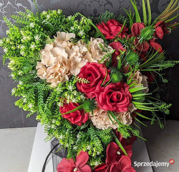 Wiązanka nagrobna DUŻA 105 długości Piękna Pałecznica-Kolonia