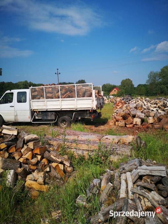 Drewno kominkowe opałowe cięte z transportem sprzedam