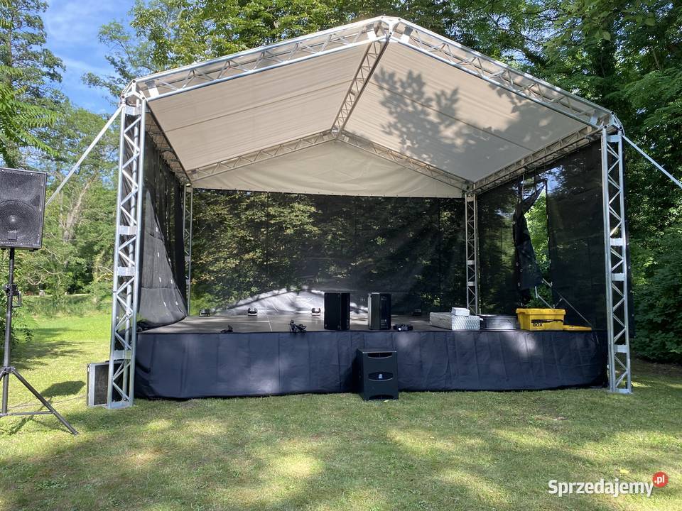 Scena 7x5m estrada zadaszenie sceniczne wynajem Pozostałe Poznań