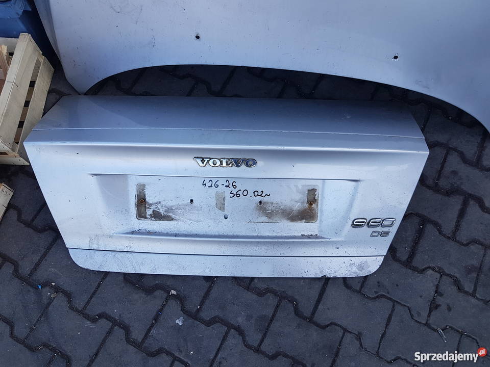 Klapa Tył Tylna Bagażnika Volvo S60 24 D5 2002r Sierpc sprzedam